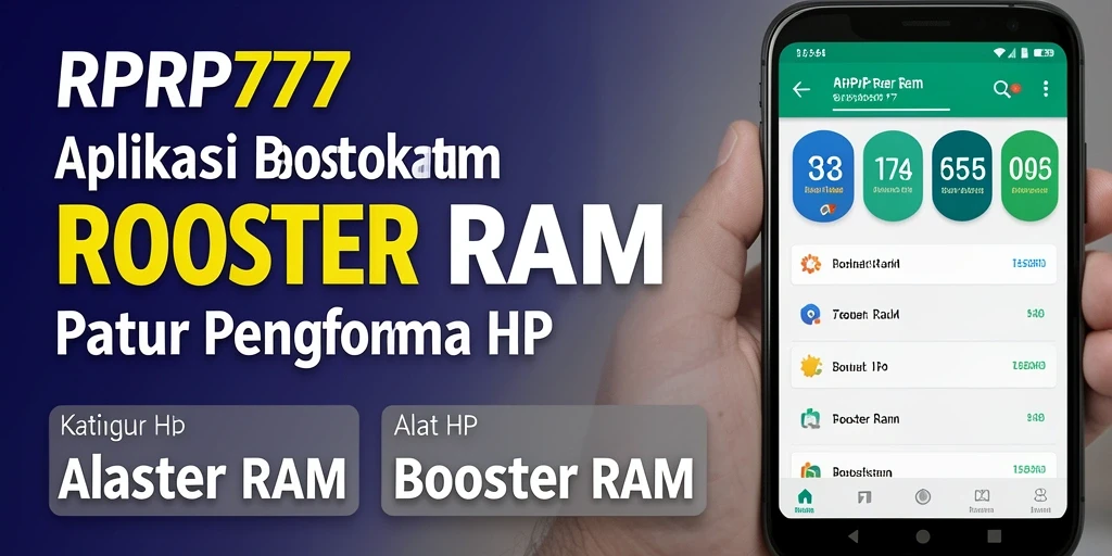 Tampilan antarmuka RPRP777 yang mudah digunakan dan menarik.
