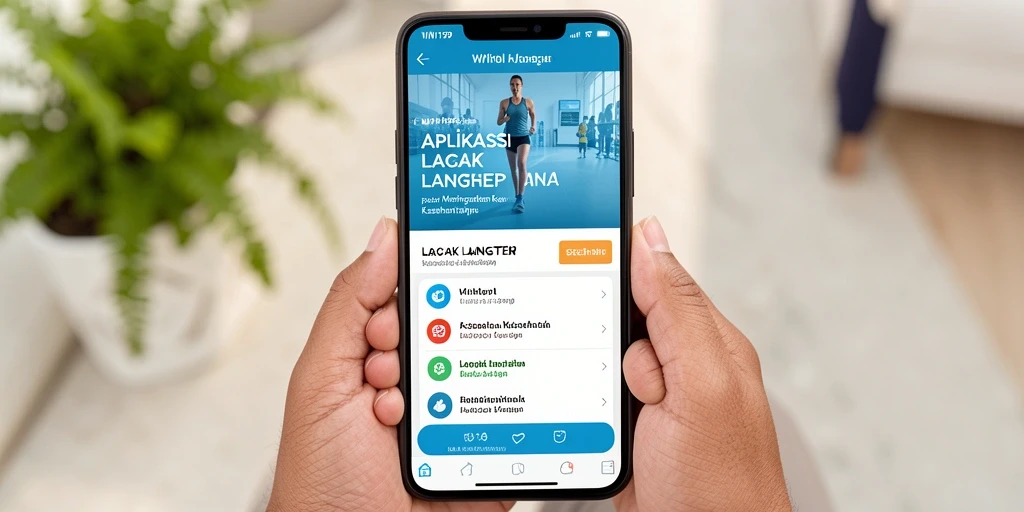 Tampilan antarmuka WIN199 dengan fitur Lacak Langkah yang informatif.
